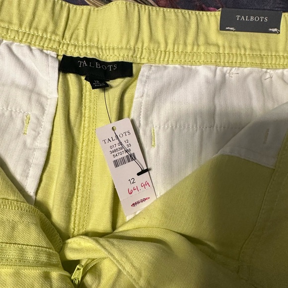 Yellow Women's Shorts - Picture 8 of 11